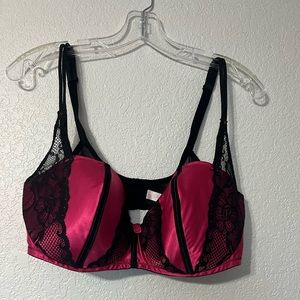 Pink Silky Sexy Bra 40DD (E)